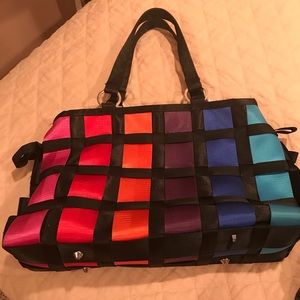 Large seat belt bag
